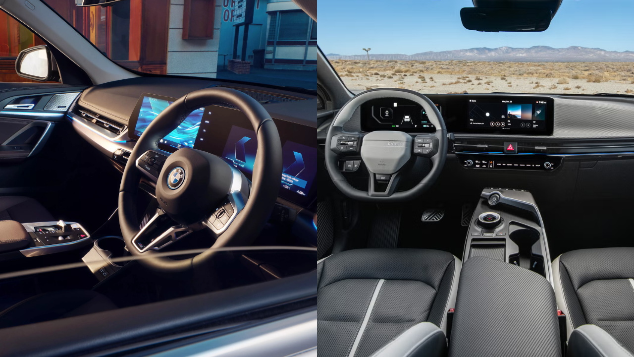 BMW iX1 and EV6 Interior