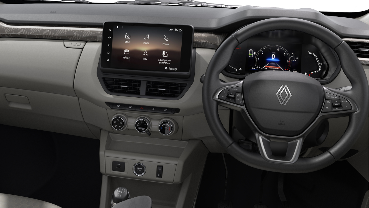 Renault Triber facelift Interior