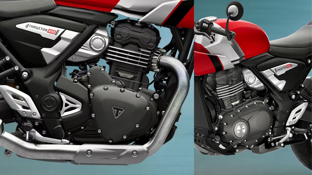 Triumph Thruxton 400 gets same engine as Speed 400