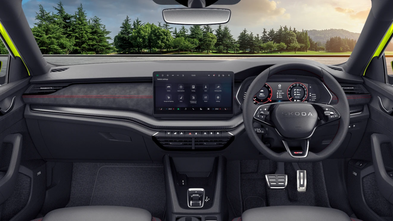 Skoda Octavia RS engine