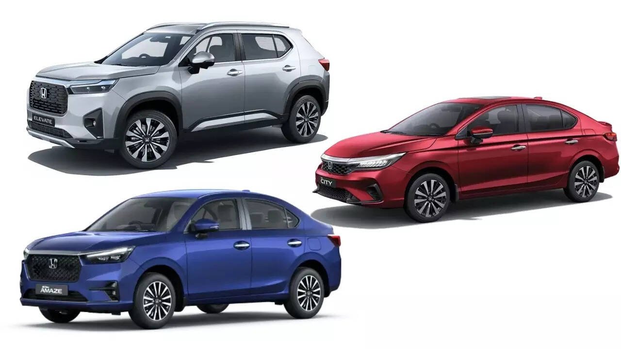 Honda India’s lineup includes the Elevate, Amaze, and the City along with a hybrid version.