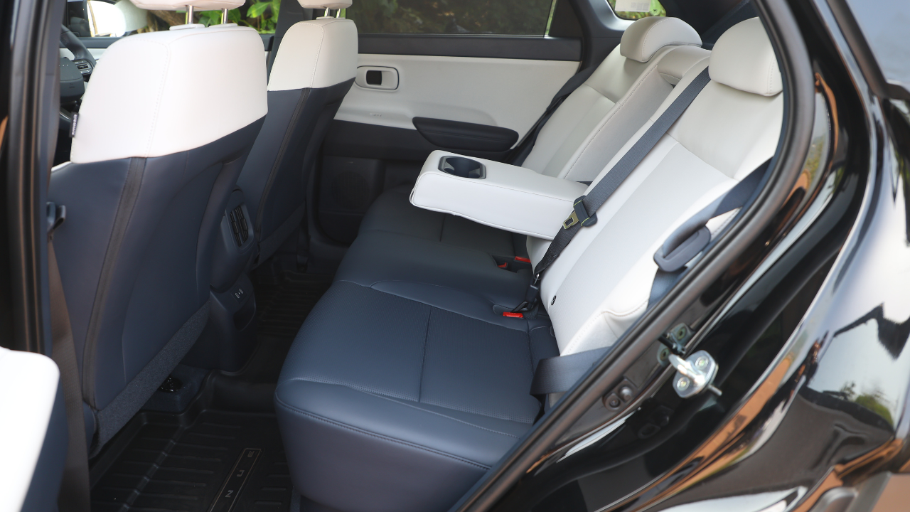 Passengers in the back will notice extra knee space, partly thanks to the 20mm longer wheelbase
