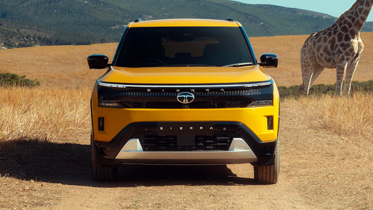 2025 Tata Sierra front design