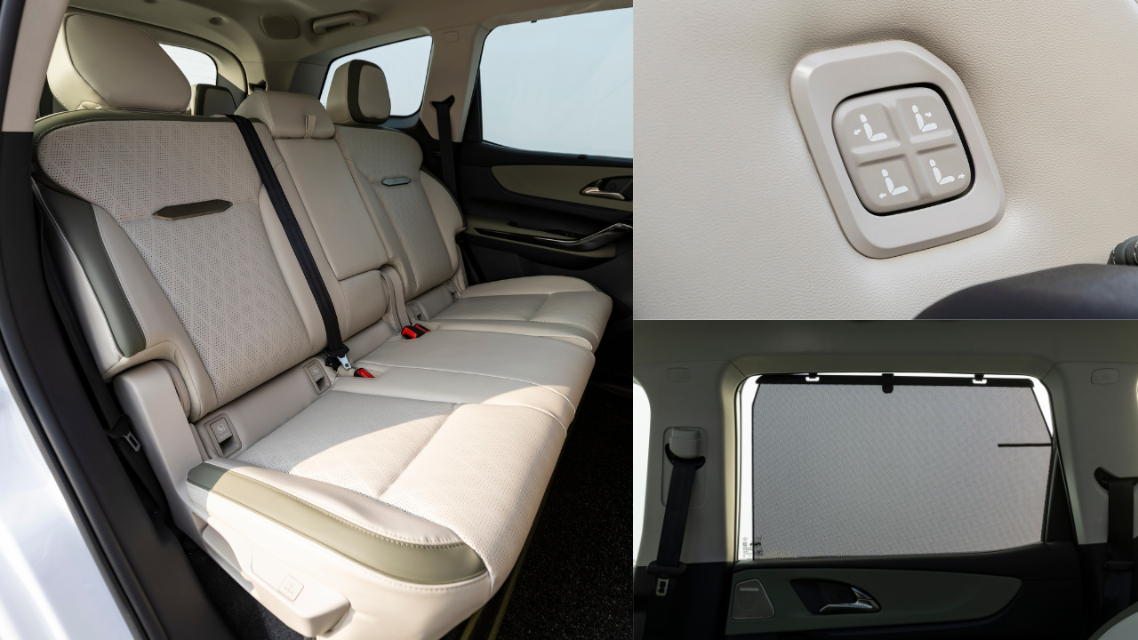 XEV 9S second row seats