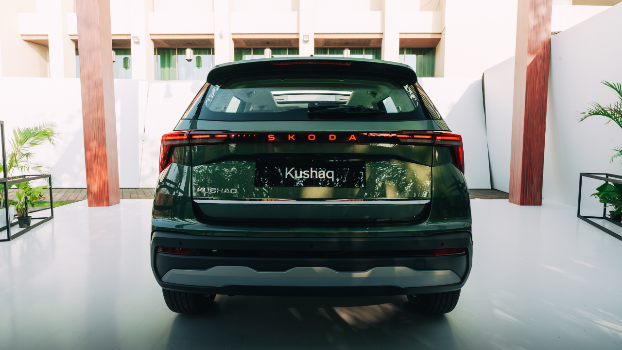 2026 Skoda Kushaq facelift rear design