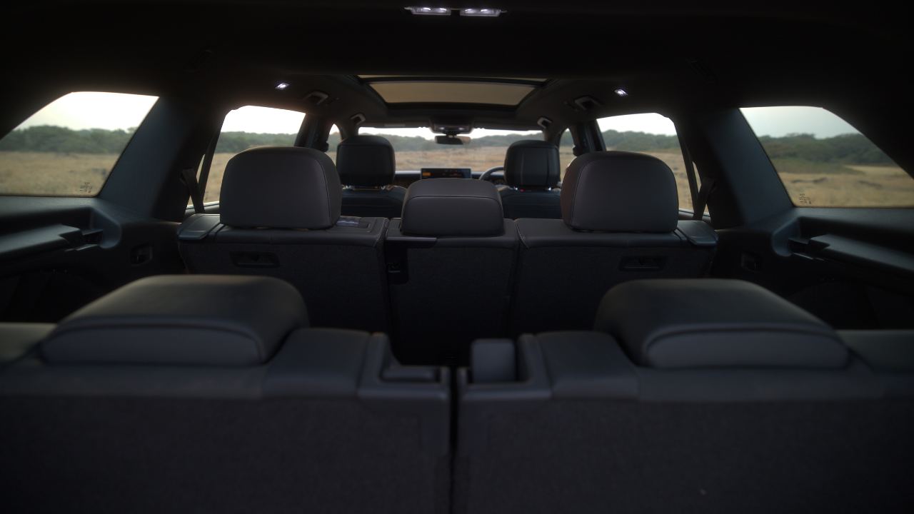 Limited third row space