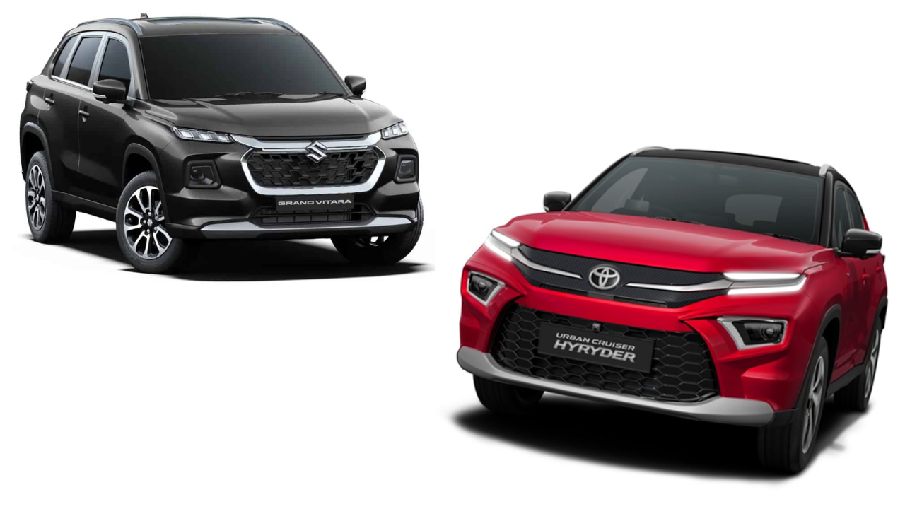  Maruti Suzuki Grand Vitara and Toyota Hyryder