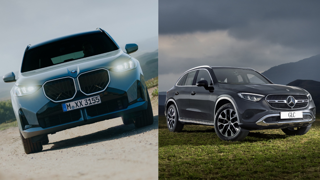 BMW X3 30 vs Mercedes-Benz GLC 300