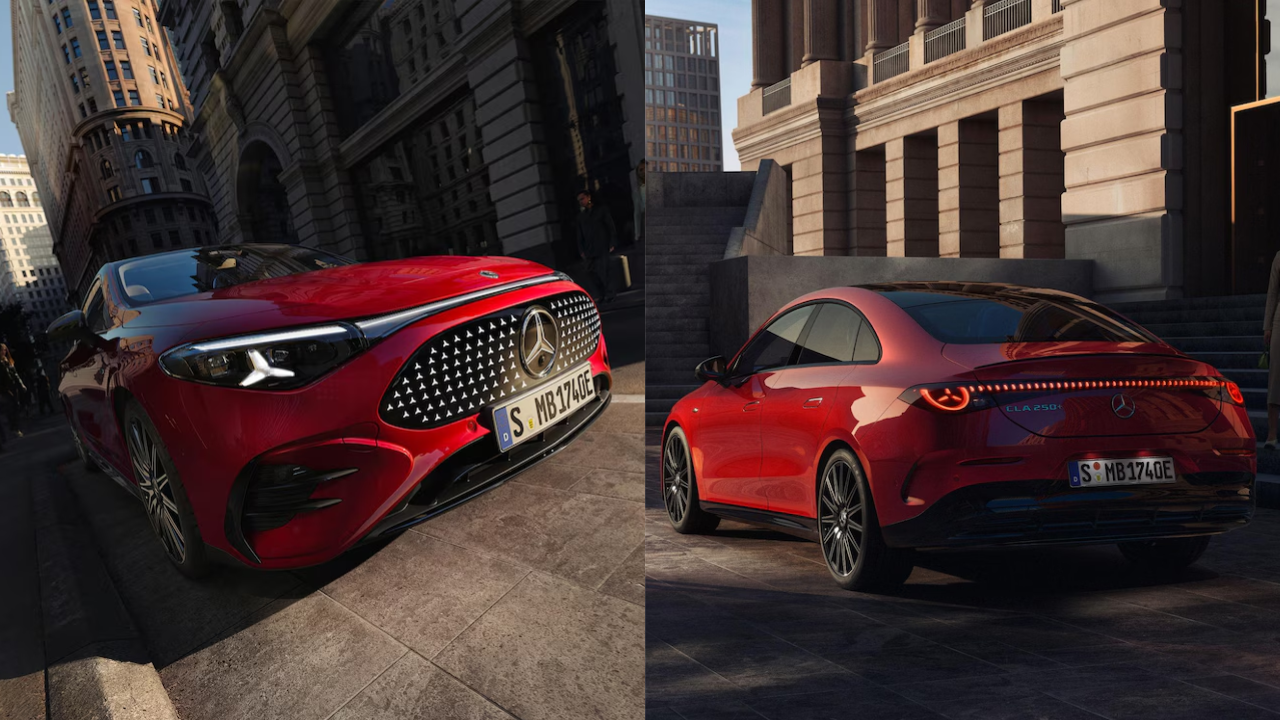 Mercedes-Benz CLA electric design