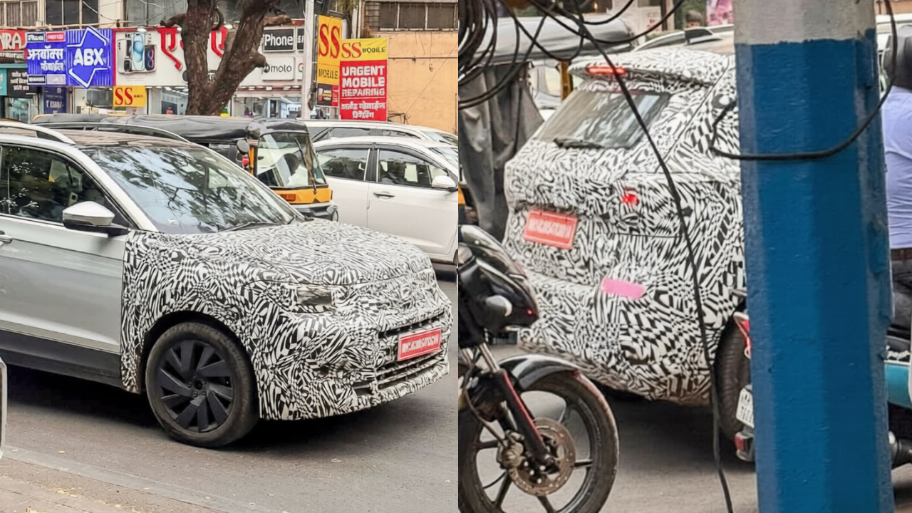 Volkswagen Taigun spied testing