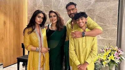 Ajay Devgn says he’s muted his family group with Kajol and his kids because ‘itni zyada bakwas chalti hai’; reveals Nysa plans family trips | Hindi Movie News