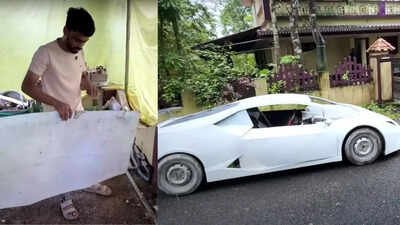 Kerala man creates Lamborghini replica using Alto parts and scrap materials for Rs 1.5 lakh, stuns internet | Watch |