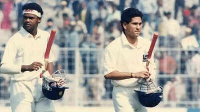 ‘He was better than Sachin Tendulkar … ‘: Vinod Kambli’s brother makes big revelation | Cricket News