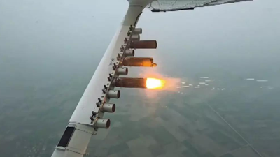 Red Bird trainer aircraft ‘runs out of fuel’ & lands in field; both onboard safe | India News